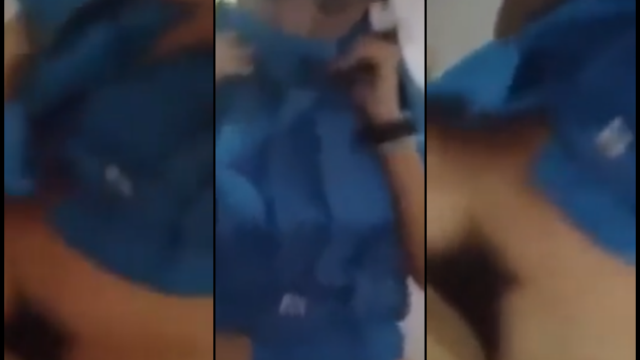 คลิปหลุดเย็ดคาชุด น้องเนตรนารีโยกคาชุดครางลั่นเสียวๆได้ใจ