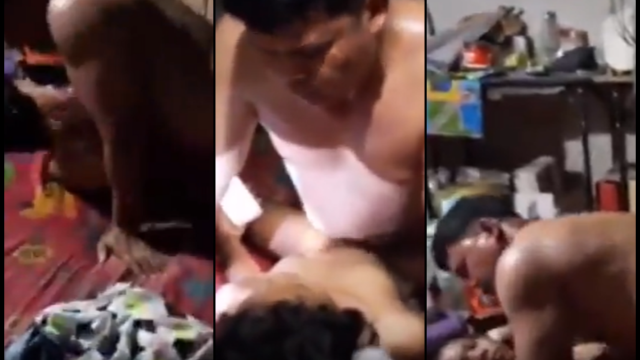 คลิปหลุดไทย เด็กเหี้ยหลอกเพื่อนมาให้พ่อตัวเองเย็ดเพื่อนนอนให้เย็ดเฉย