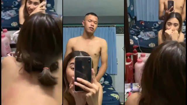 คลิปหลุดทางบ้าน เมียถ่ายผัวซอยมันส์ๆเดือด ซอยหียับ