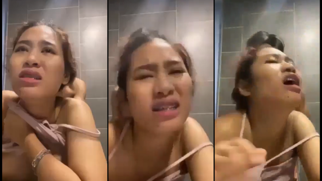 xxxหลุดไทย มาล้างหน้าแต่แฟนดันเงี่ยนโดนจับเย็ดคาห้องน้ำ